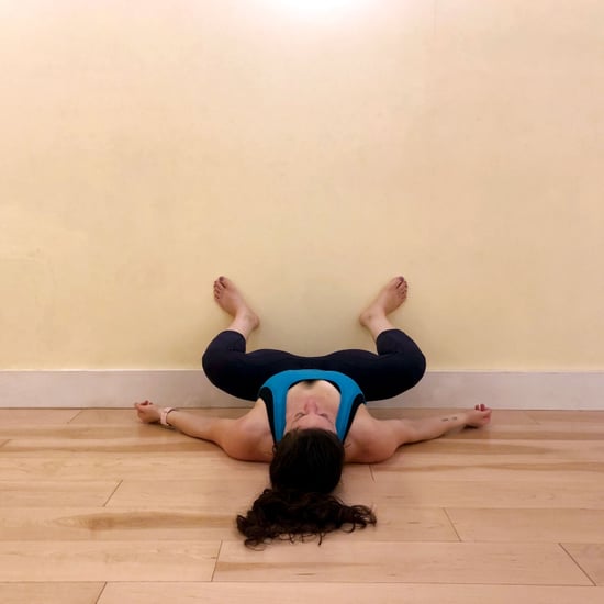 How to Do a Wide Squat Stretch Using a Wall For Tight Hips