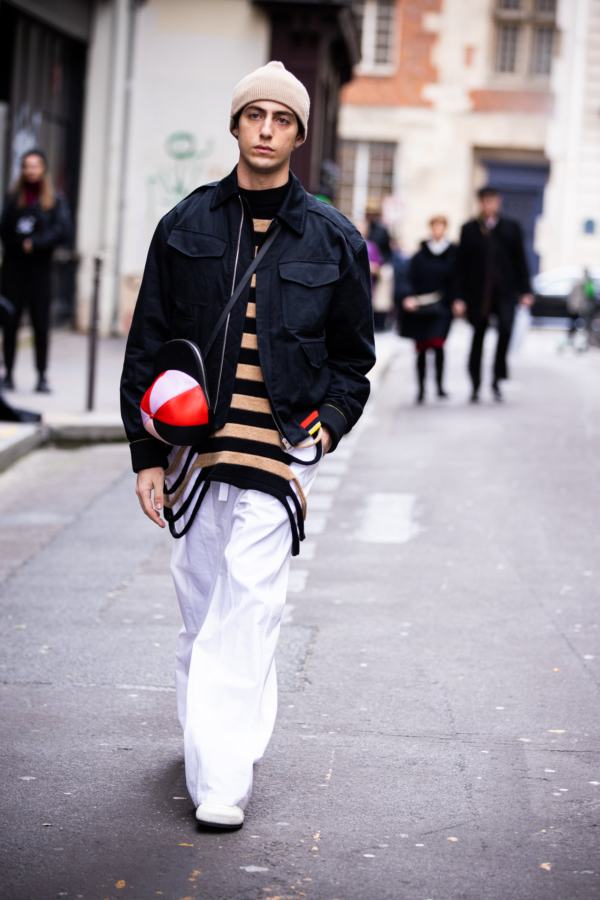 Paris Fashion Week Men's Fall-Winter 2020 - Street Style at Louis