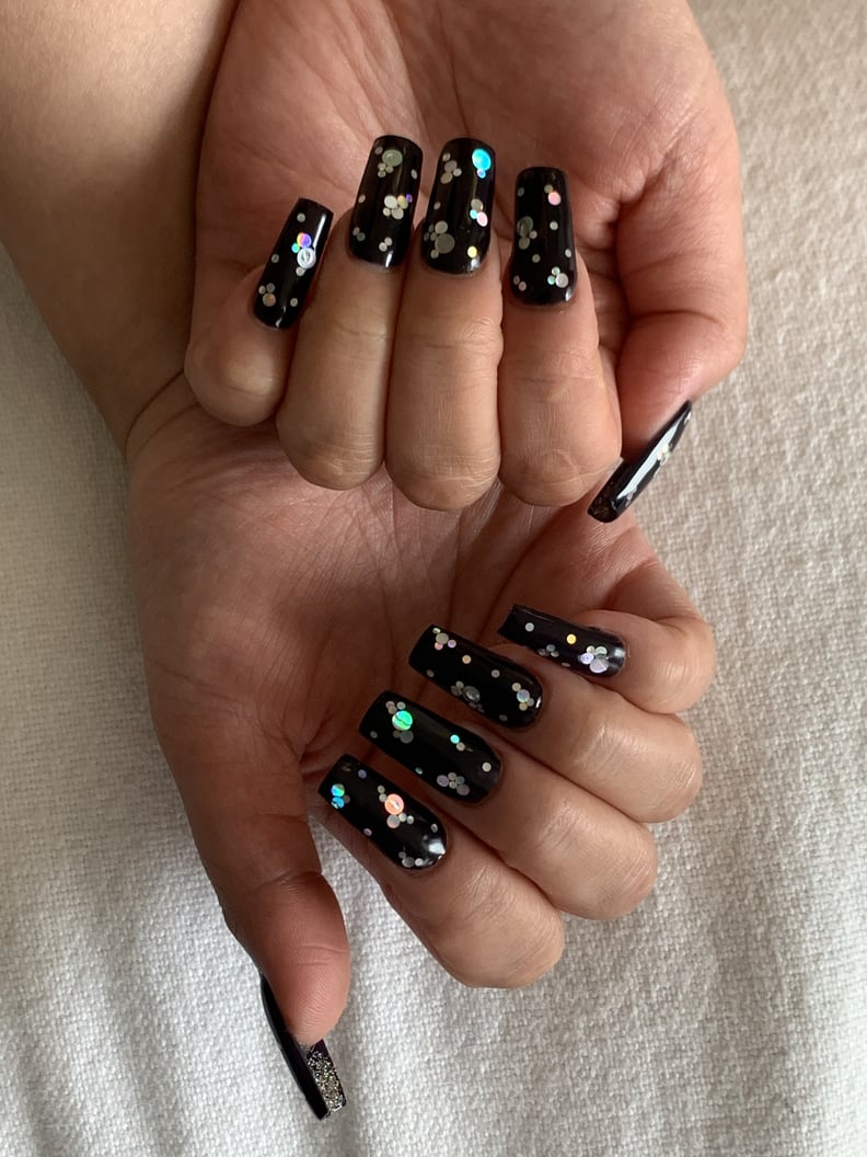 Lana Condor's Sequin Nail Art at the MTV Awards