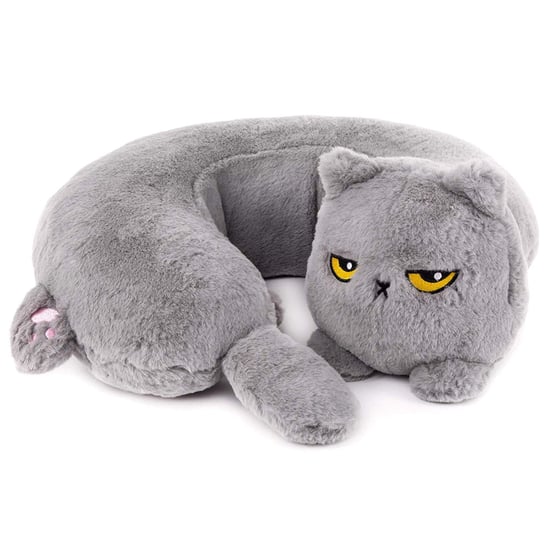 Heated Grumpy Cat Neck Pillow