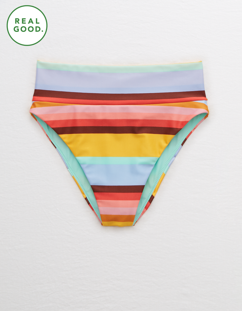 Aerie Cheeky Bikini Bottoms Aerie's Sustainable Swimsuits Made From