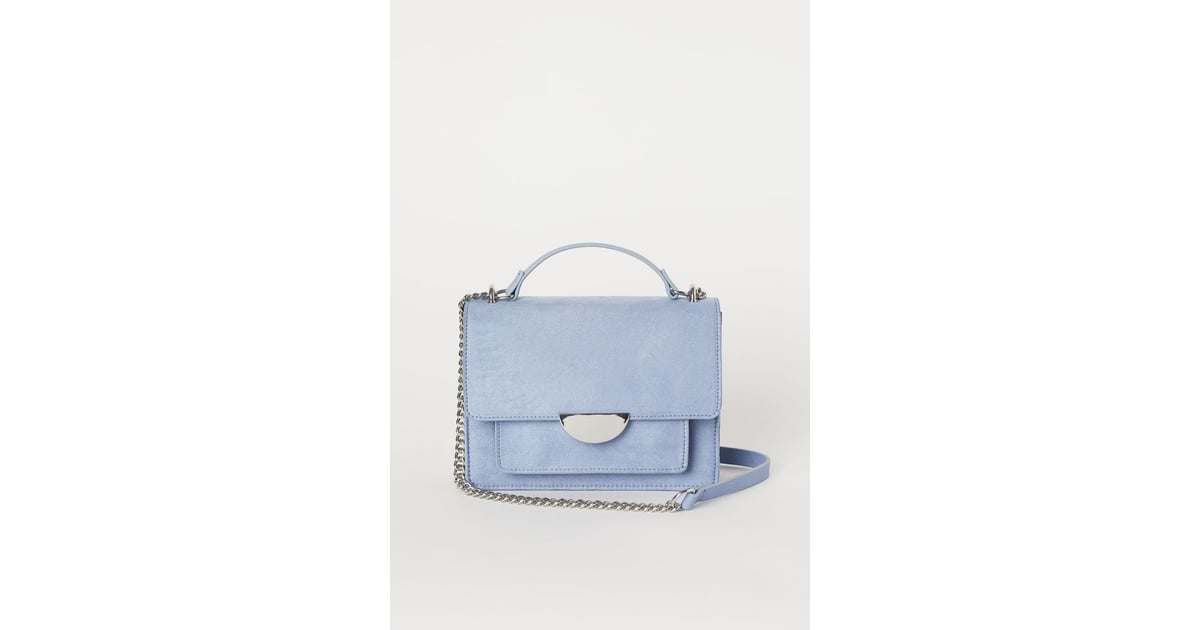 H&M Small Light Blue Shoulder Bag Best Crossbody Bags Spring 2019