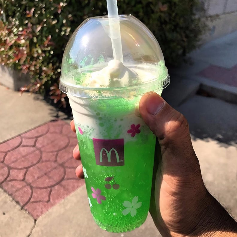 Japan McDonald's Melon Soda | PS Food