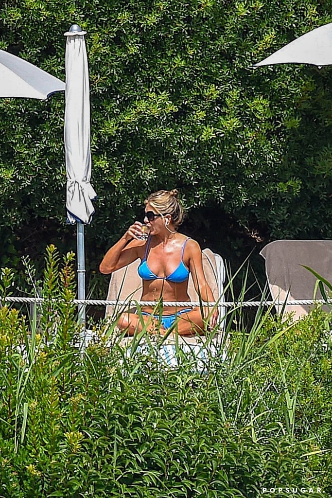 Jennifer Aniston Bikini Pictures in Italy July 2018
