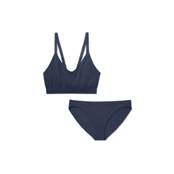 Women's Ribbed Seamless Bralette + Thong - Bombas