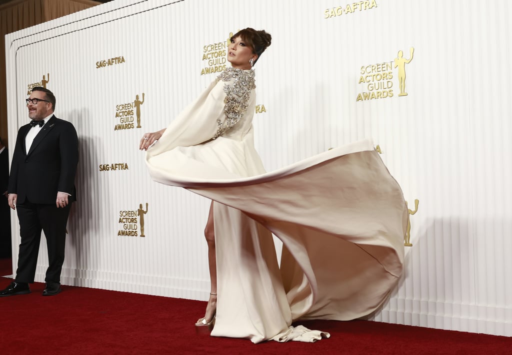 Ashley Park's Ankle Brace & Elie Saab Look at the SAG Awards POPSUGAR(02)