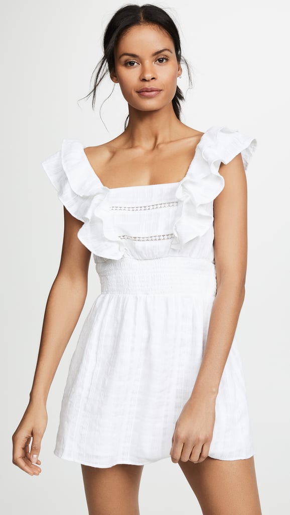 Kos Resort White Eyelet Dress