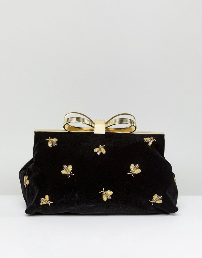 kristal Zoek machine optimalisatie straf Ted Baker Bee Embellished Clutch Bag | 28 Chic Clutches That Are Perfect  For Your Holiday Party | POPSUGAR Fashion Photo 15