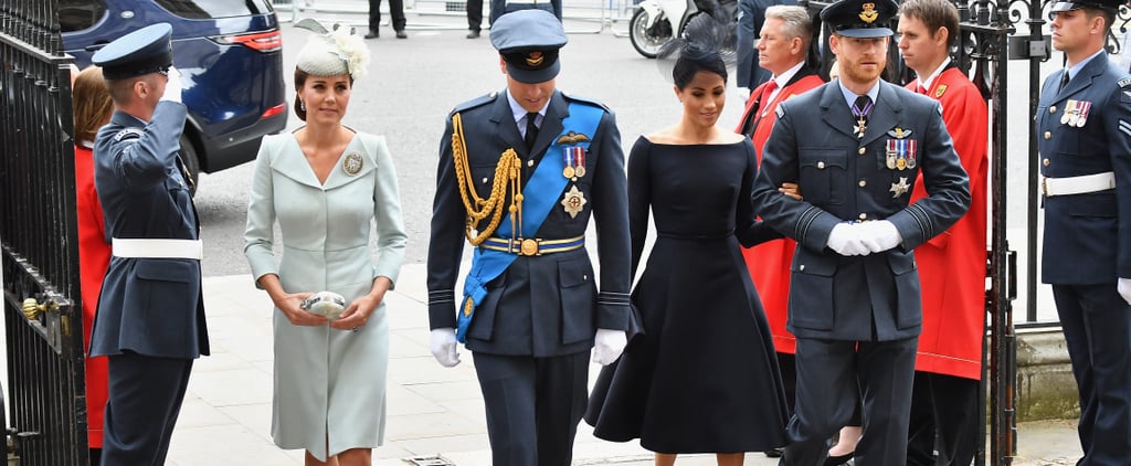 Kate Middleton's Blue Alexander McQueen Coat and Beige Heels