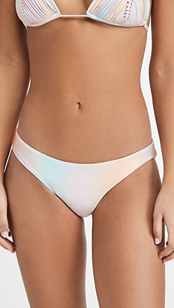 PQ Swim Basic Ruched Full Bikini Bottoms