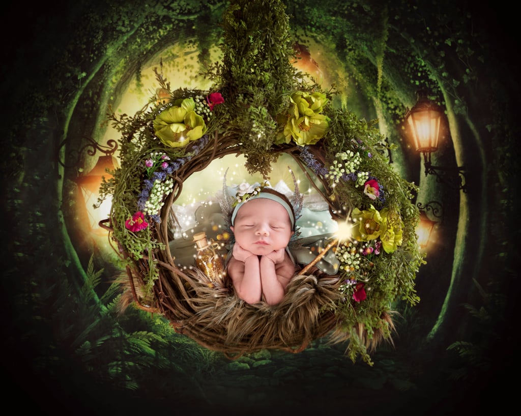Peter Pan Newborn Photo Shoot