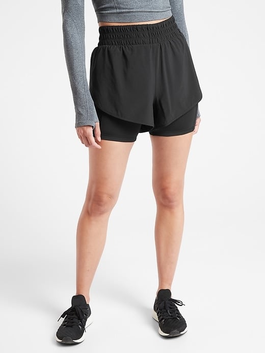 Athleta Hiit It 2 in 1 Short
