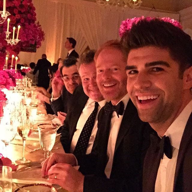 Ty Burrell, Eric Stonestreet, Jesse Tyler Ferguson, and Justin Mikita