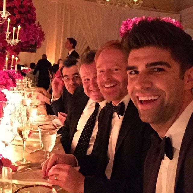 Ty Burrell, Eric Stonestreet, Jesse Tyler Ferguson, and Justin Mikita