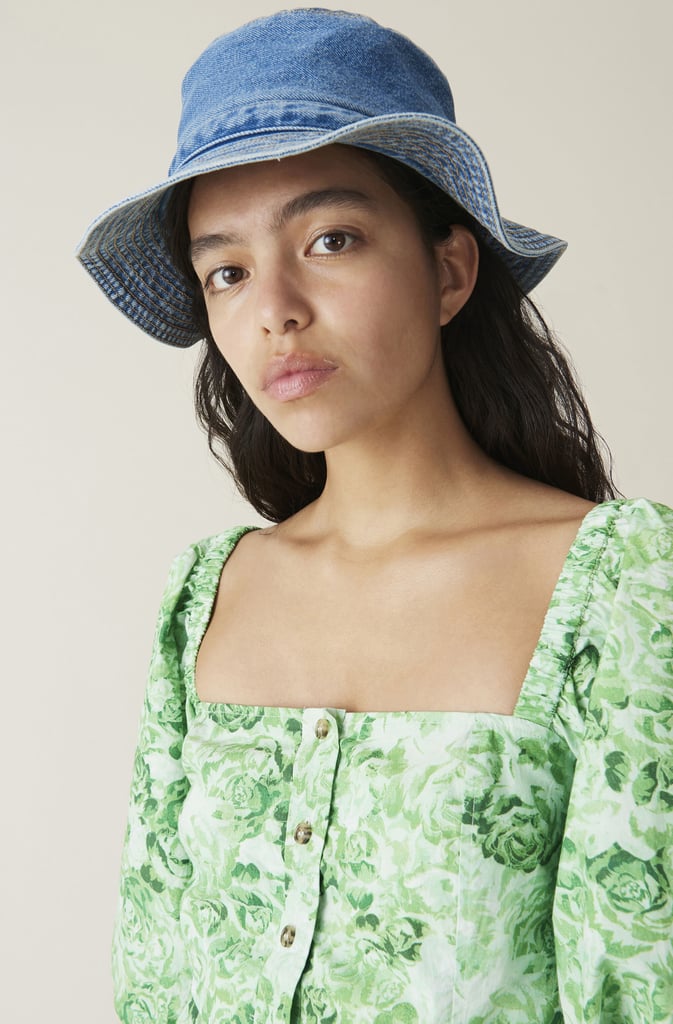 Ganni Printed Hat