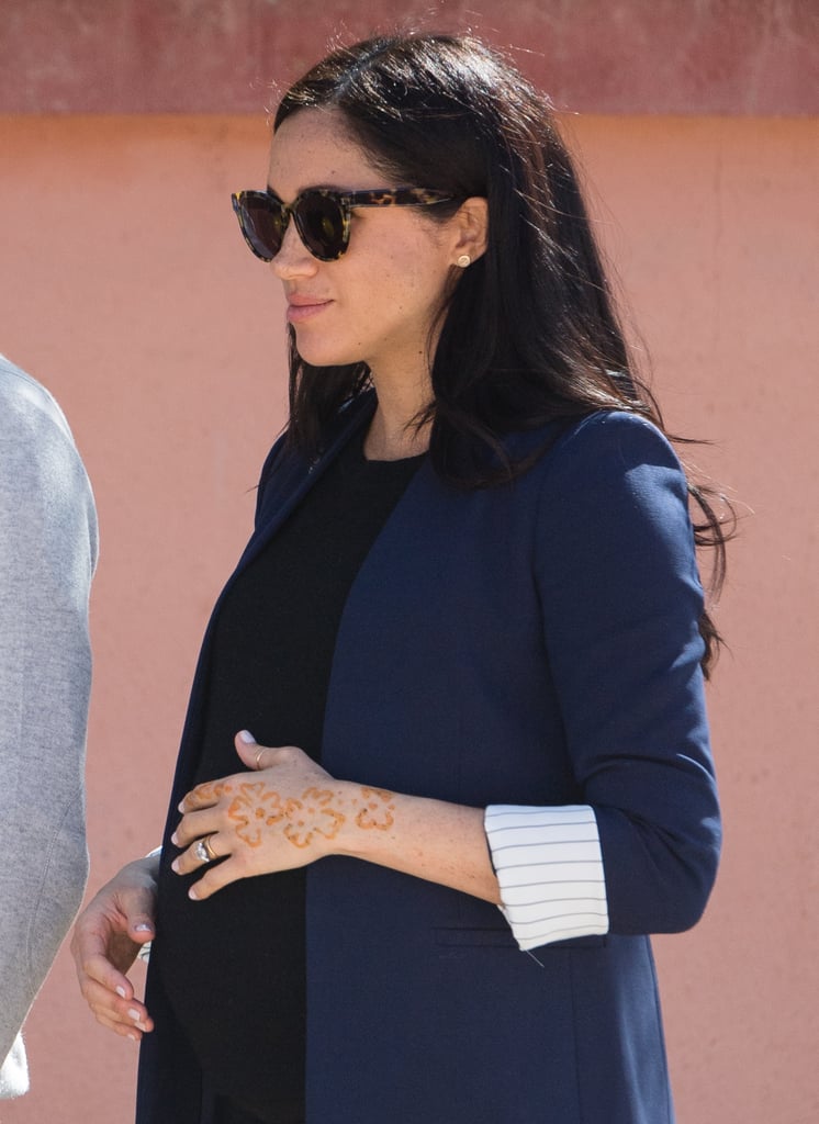 Meghan Markle Gets Henna Tattoo in Morocco Feb. 2019