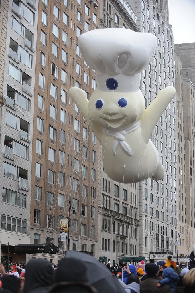 This version of the Pillsbury Doughboy was much more innocent than the Stay Puft Marshmallow Man in Ghostbusters.