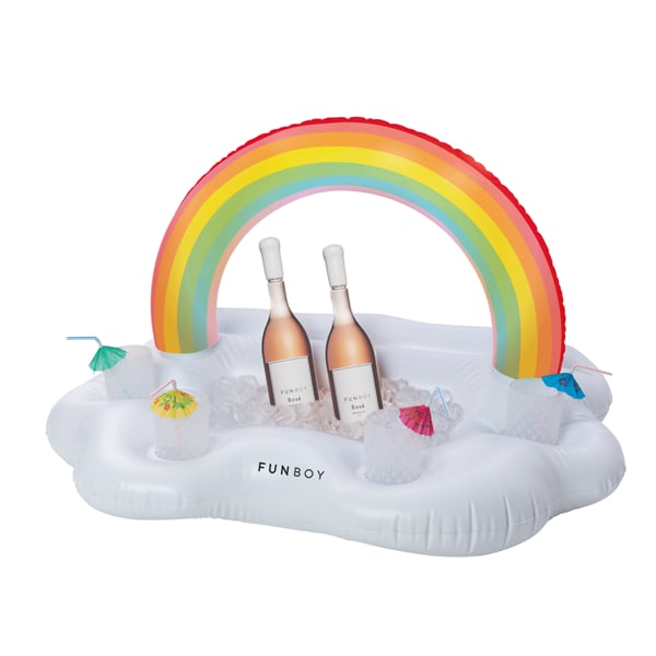 rainbow cloud floating bar