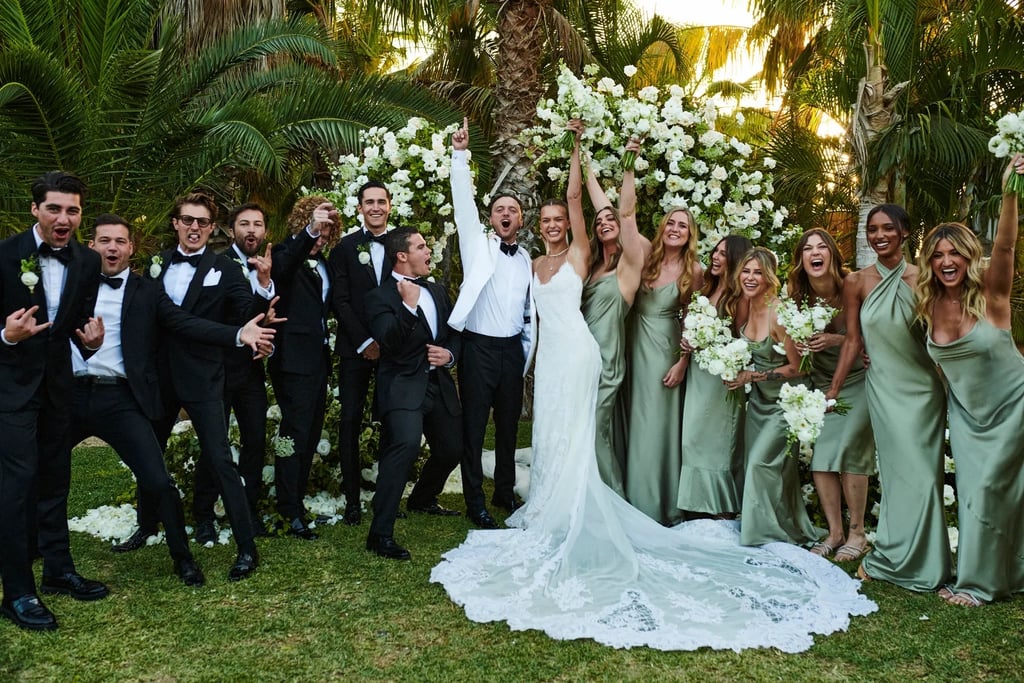 Josephine Skriver's Alberta Ferretti Wedding Dress | Photos