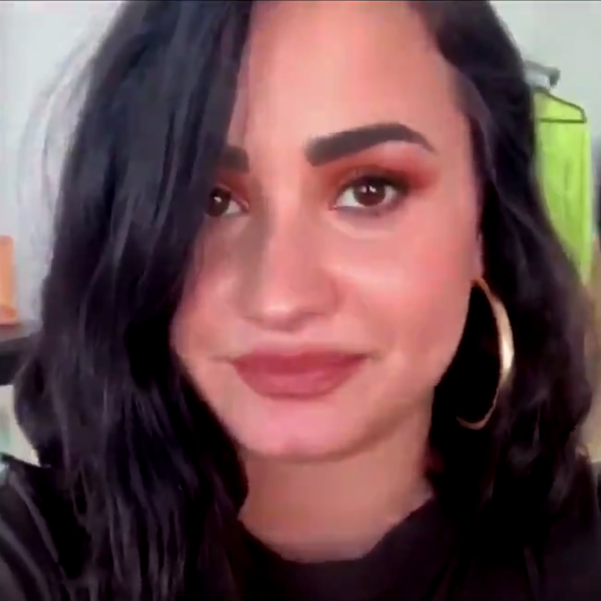 Demi Lovato S Iheartradio Living Room Concert Video Popsugar