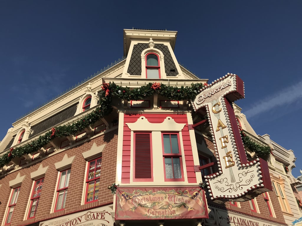 Carnation Cafe is picture perfect this time of year.
