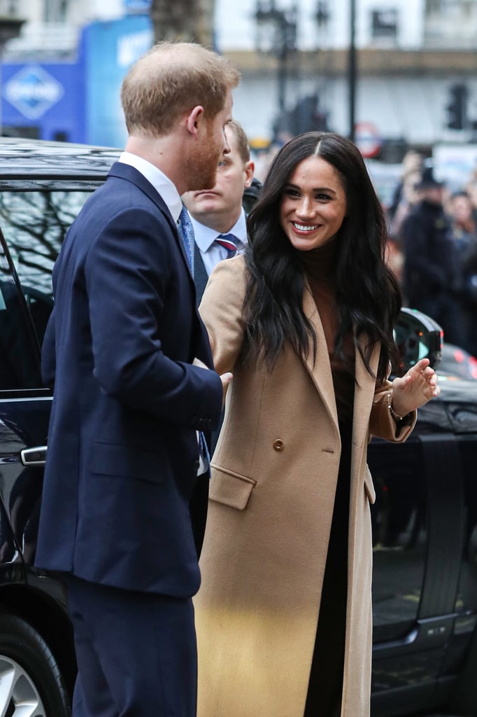 Meghan Markle and Prince Harry Visit Canada House 2020