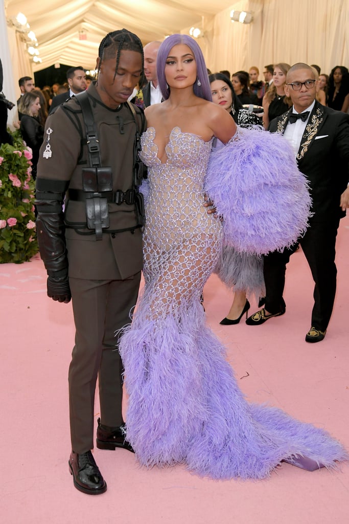 Kylie Jenner and Travis Scott at the 2019 Met Gala