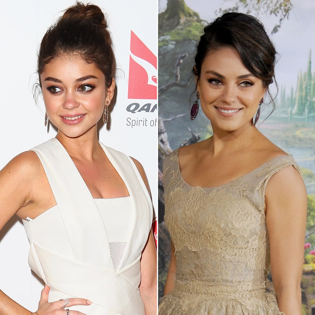 Sarah Hyland and Mila Kunis