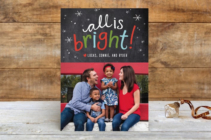 Brightest Year Holiday Photo Cards