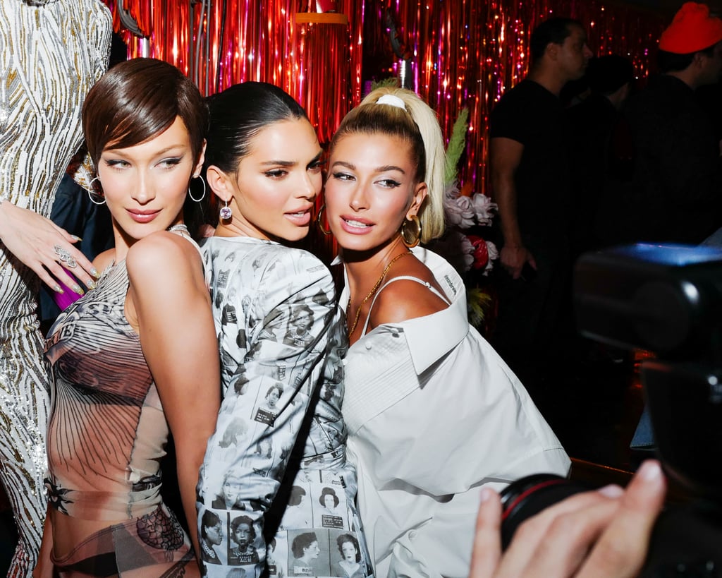 Bella Hadid, Kendall Jenner, and Hailey Baldwin