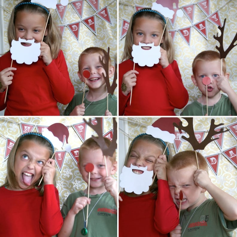 Holiday Printable Photo Booth Props ($10)