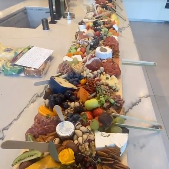 Chrissy Teigen's Massive 12-Foot Charcuterie Board | Photos