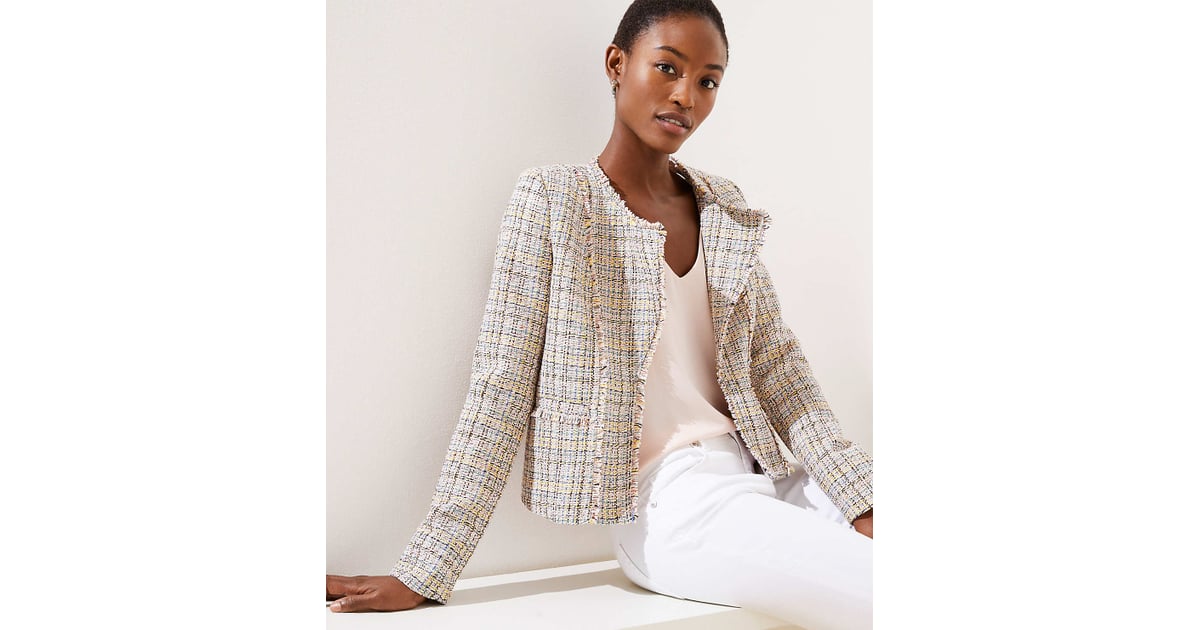 Loft Frayed Tweed Jacket | 15 