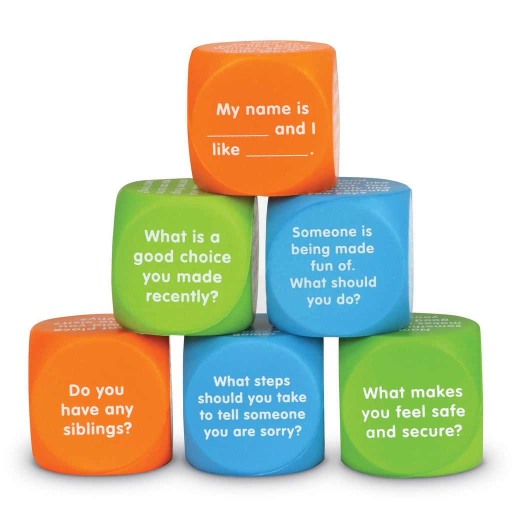 Conversation Starters: Learning Resources Let's Talk Cubes