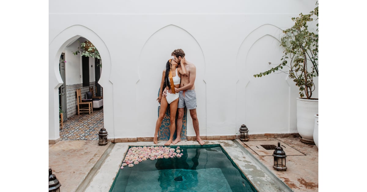 Sexy Moroccan Pool Couples Photo Shoot POPSUGAR Love Sex Photo