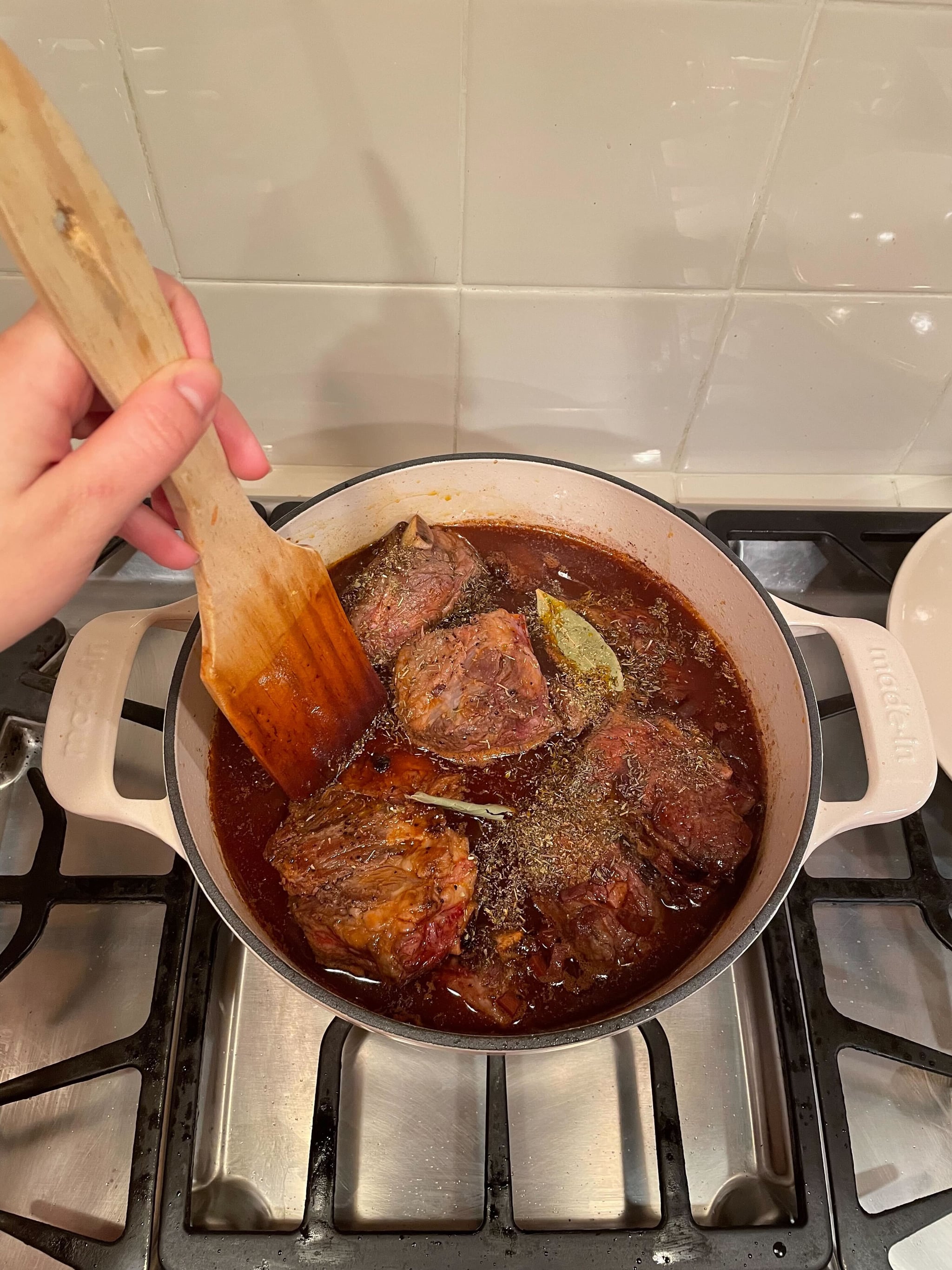 Simmering and Sautéing in the Made In Dutch Oven