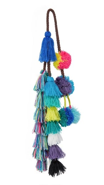 Sayah Pom Pom Bag Charm