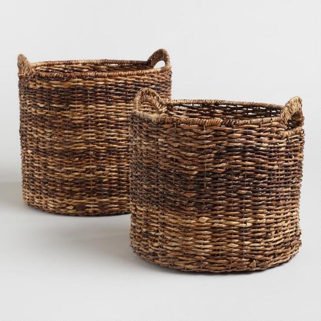 Madras Tote Baskets