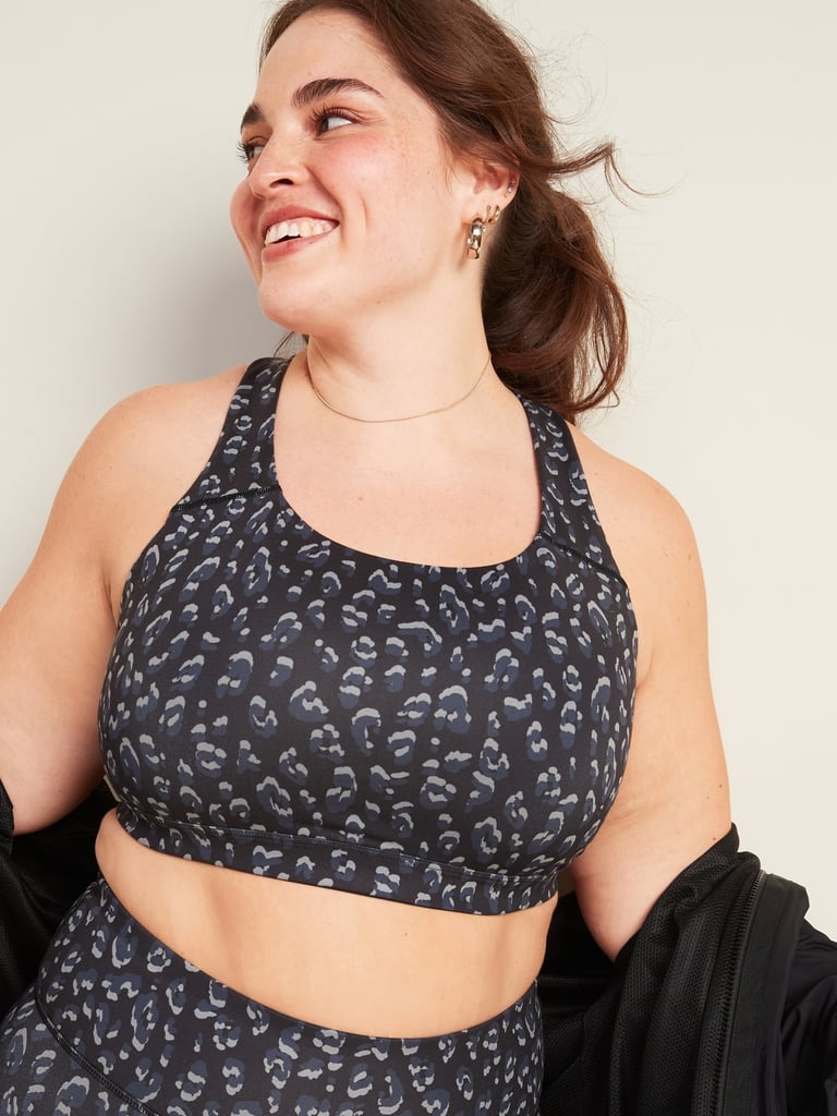 Old Navy Medium Support Strappy Plus-Size Sports Bra