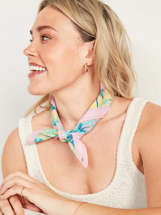 Old Navy Printed Poplin Neckerchief