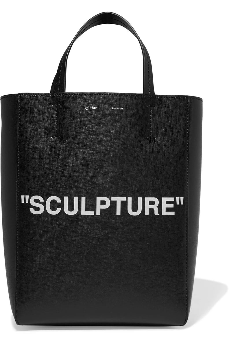 Off-White Medium Printed Tote