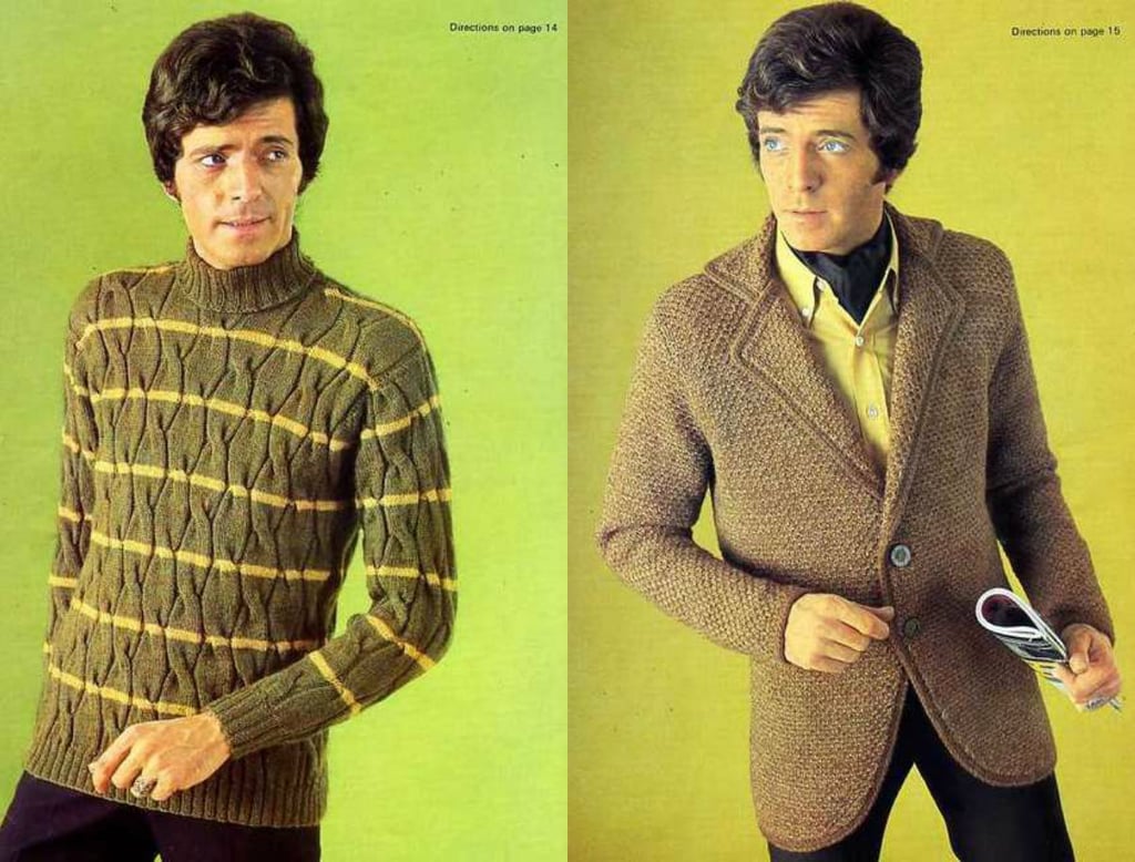 Funny Men's Fashion Ads From the '70s