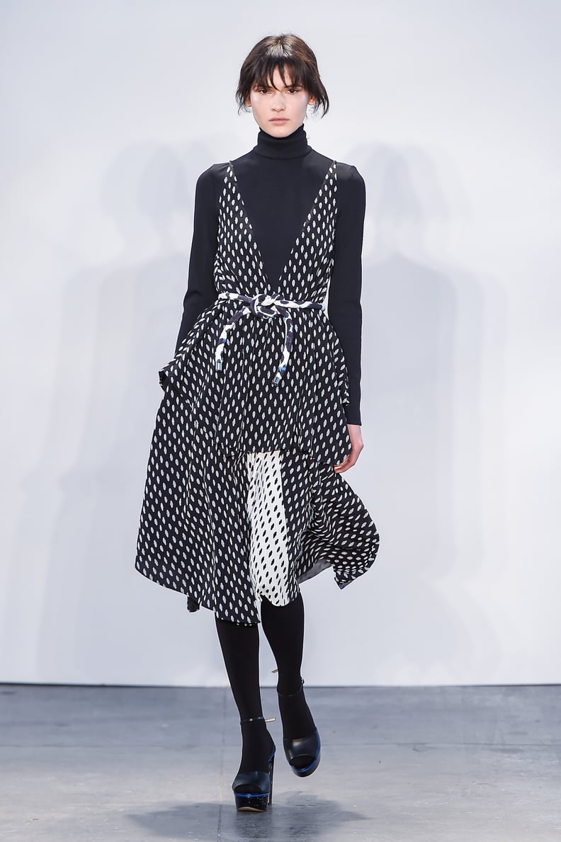 Turtlenecks under dresses top
