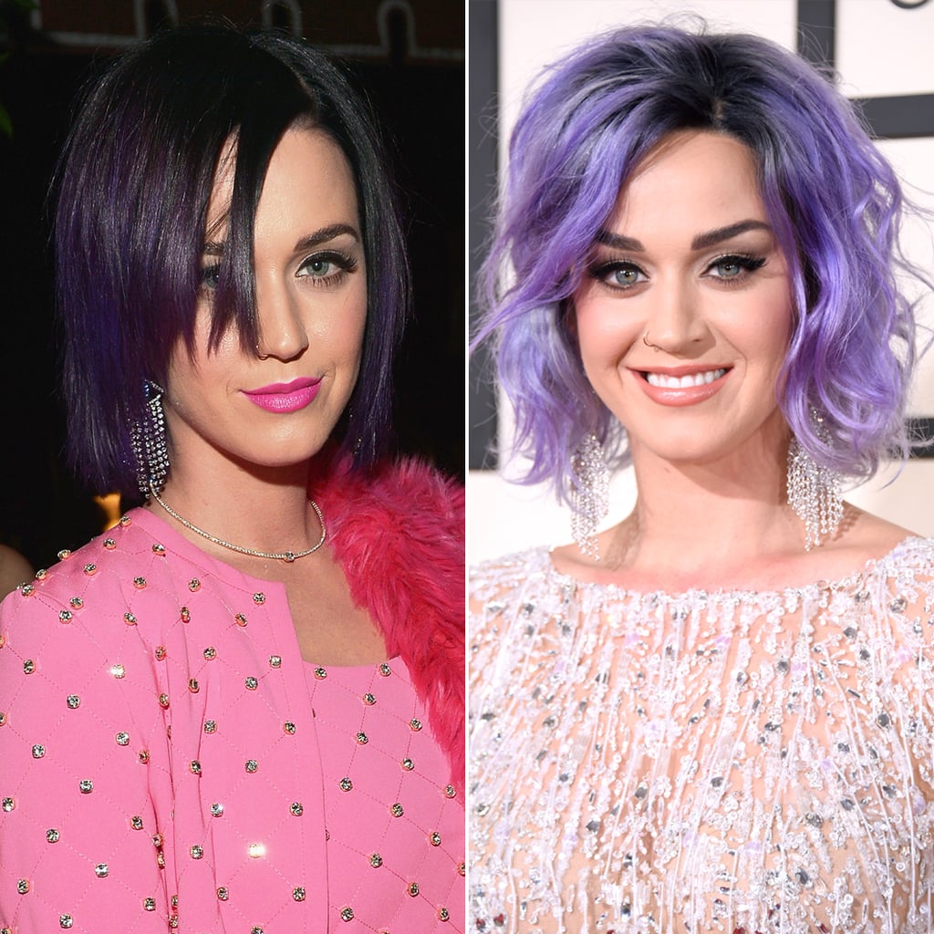 Katy Perry | Celebrity Hairstyle Changes 2015 | POPSUGAR Beauty Photo 42
