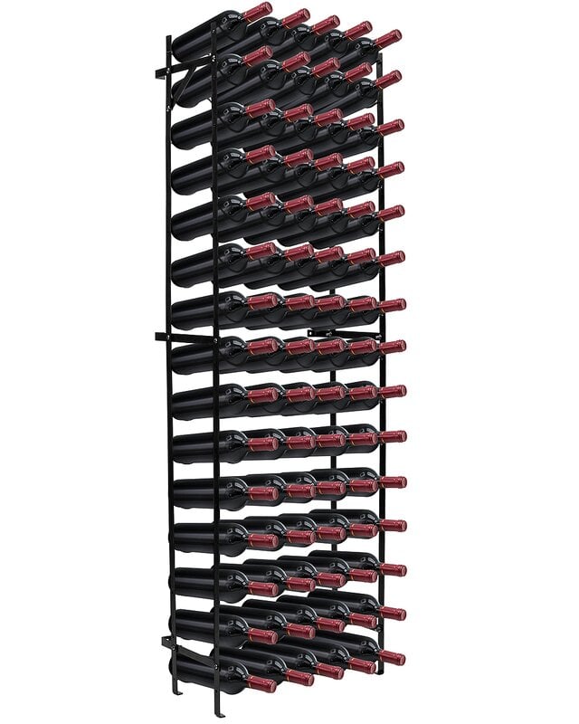 Latitude Run Mosteller 75 Bottle Floor Wine Bottle Rack