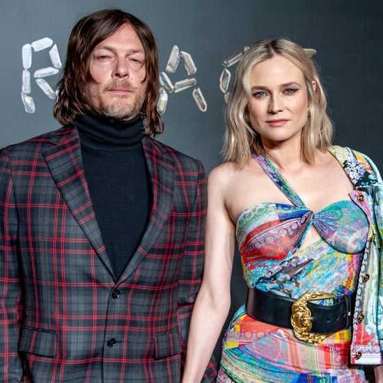 Diane Kruger and Norman Reedus at Versace Fashion Show 2018
