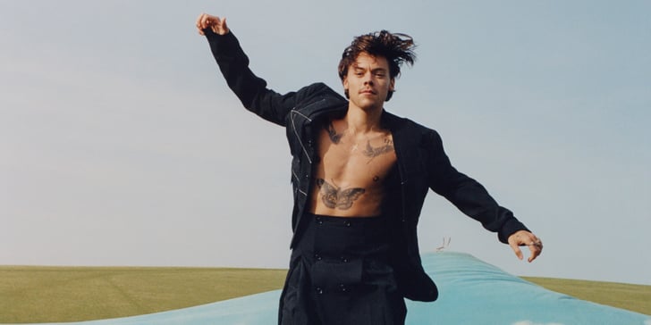 vogue magazine with harry styles