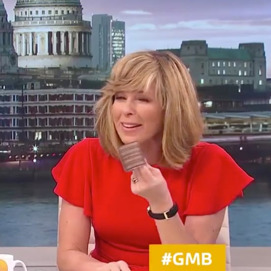 British News Anchor Finds a Curler in Her Hair on TV