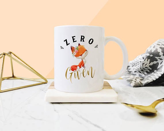 Zero Fox Given Mug