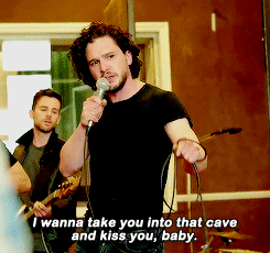 Kit really went for it.